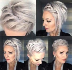 Side Swept Braid - Tuttorial Hairstyles for Short Hair