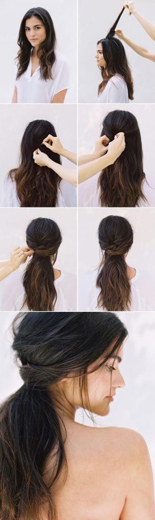 8+ Flatering Half Up Hairstyle Tutorials to Rock Any Event