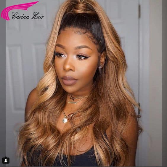 10+ Pretty Ombre Blond Hair for Black Women