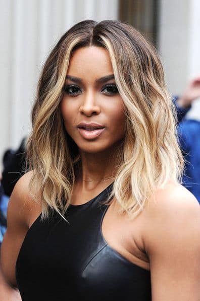 10+ Pretty Ombre Honey Blond Hairstyles from Ciara