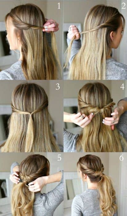 10+ Simple Hairstyles Ideas Ready for less than 2 Minutes