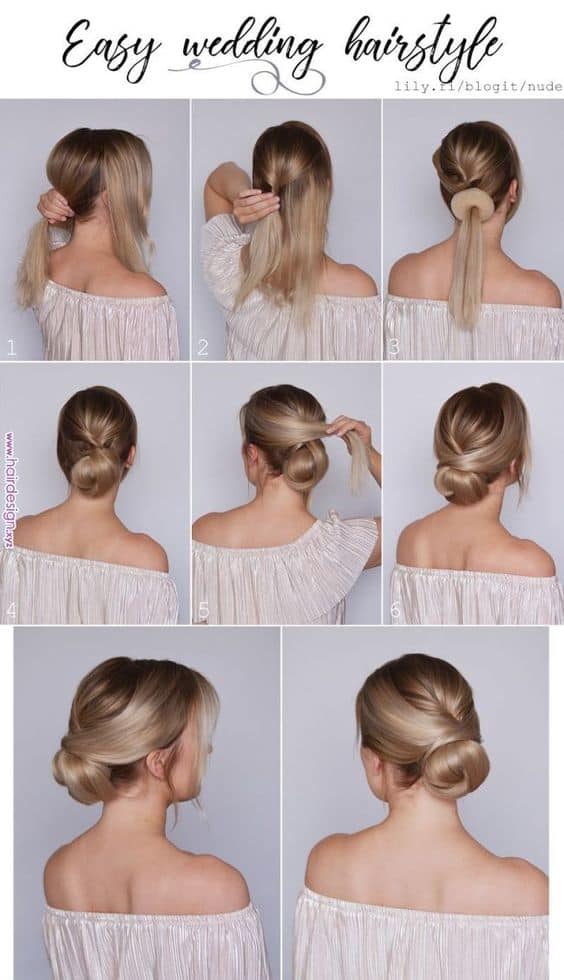 Beautiful Hairstyle Tutorial for Wedding